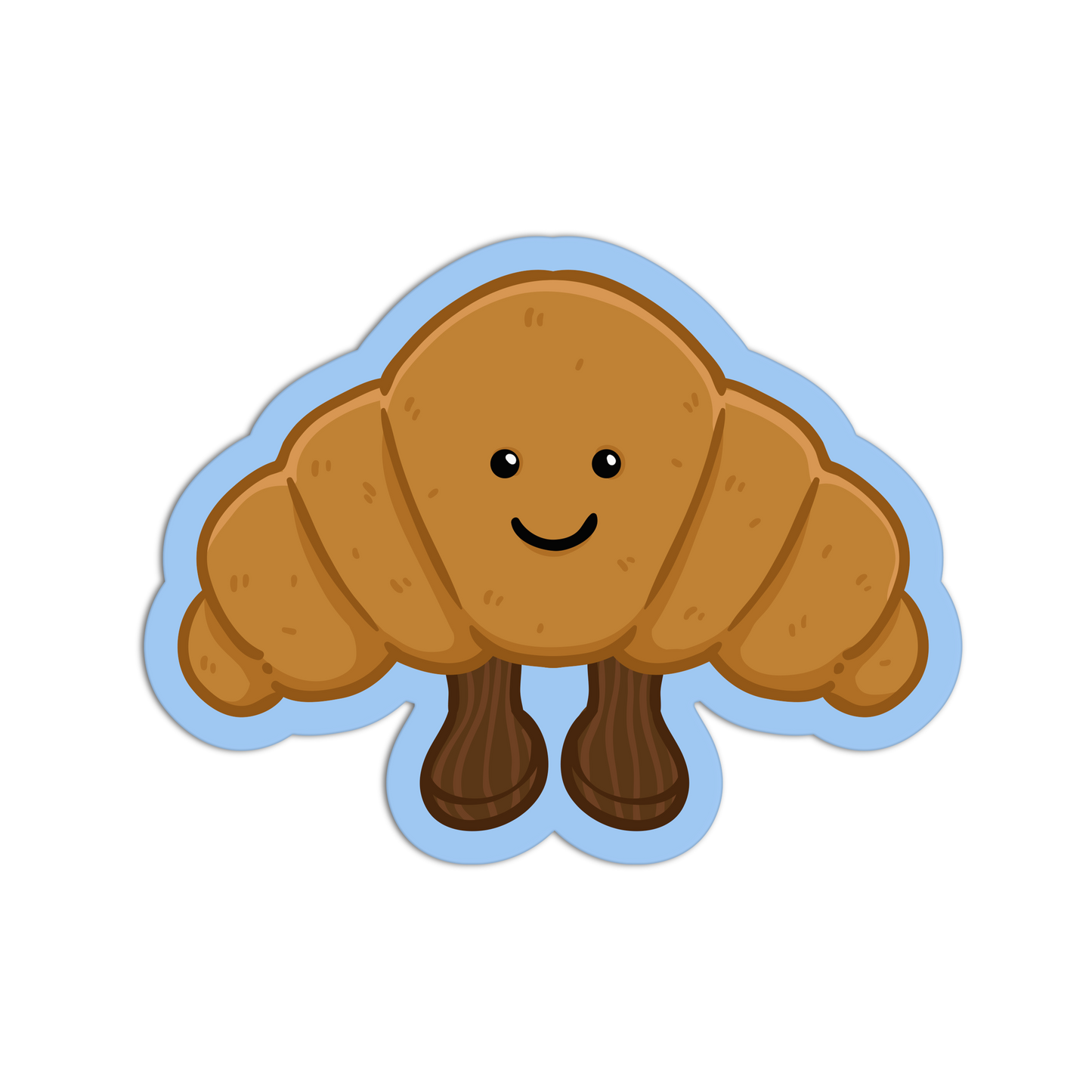 Croissant Stuffed Animal Sticker