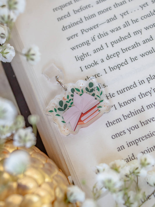 Magical Book USB-C Dust Plug Kindle Charm