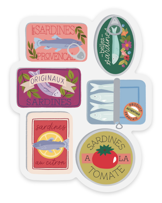 Sardine Tins Sticker