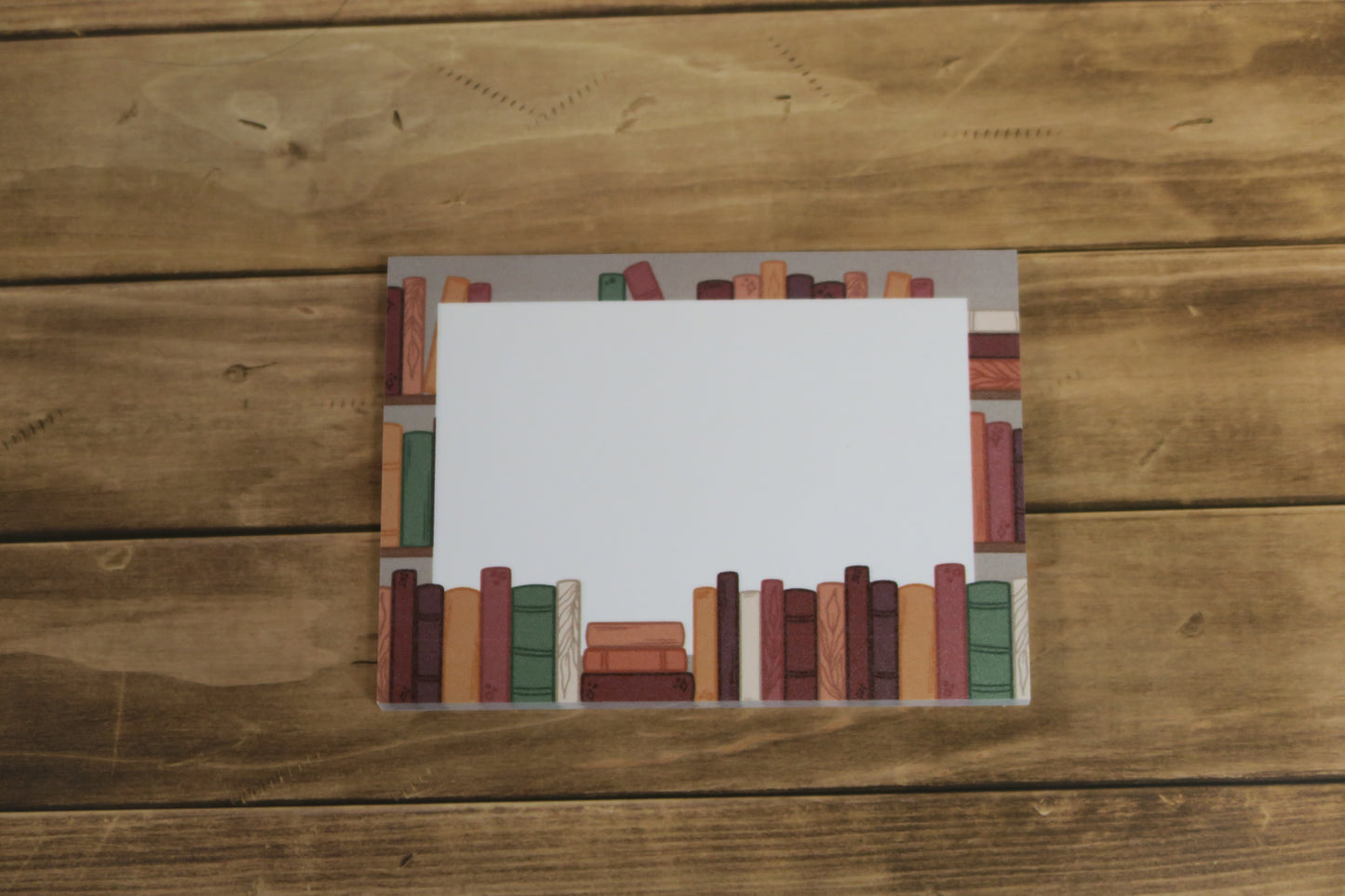 Bookshelf Border Sticky Notes