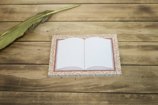 Open Book Sticky Notes
