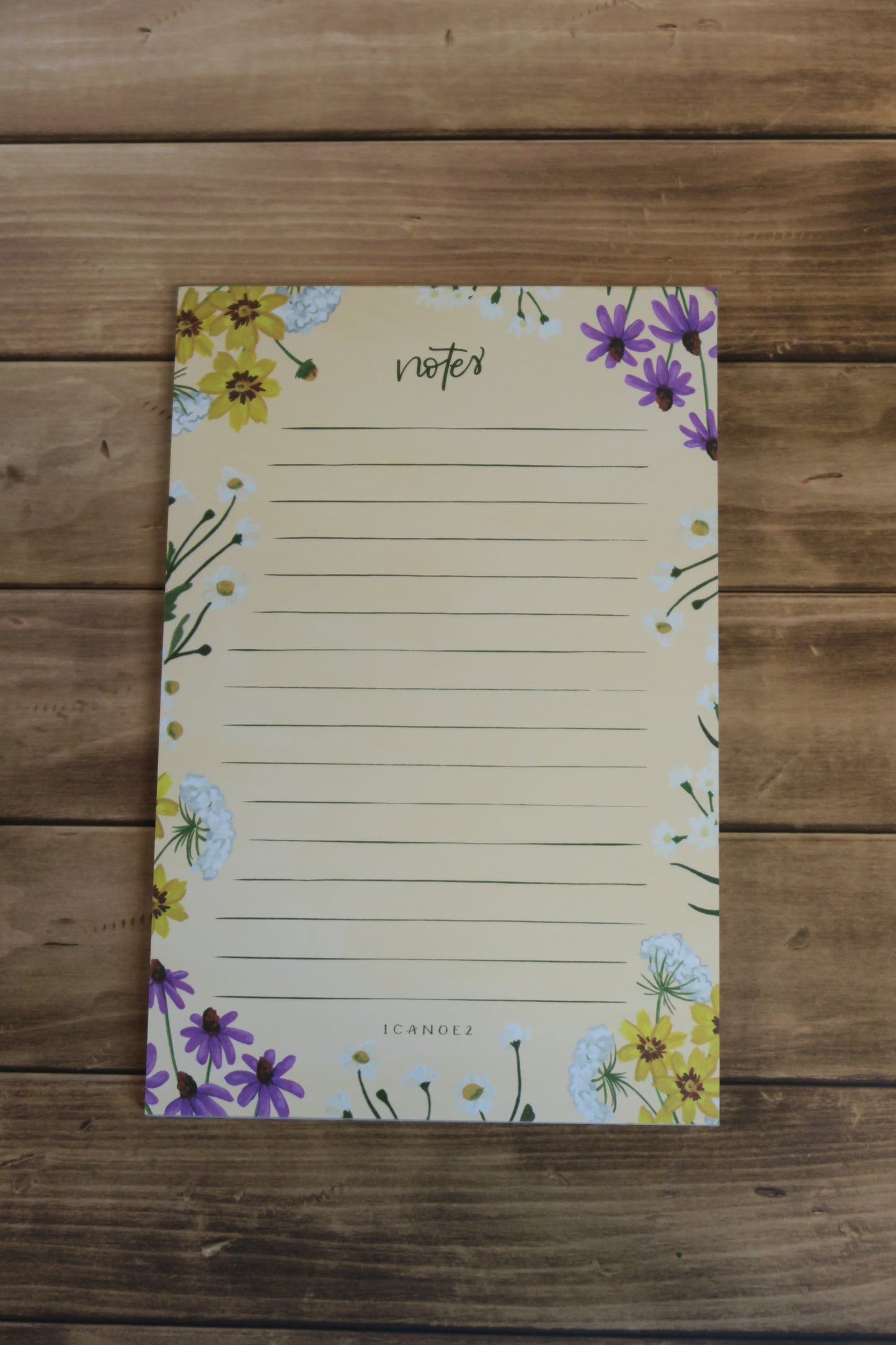Summer Floral Notepad
