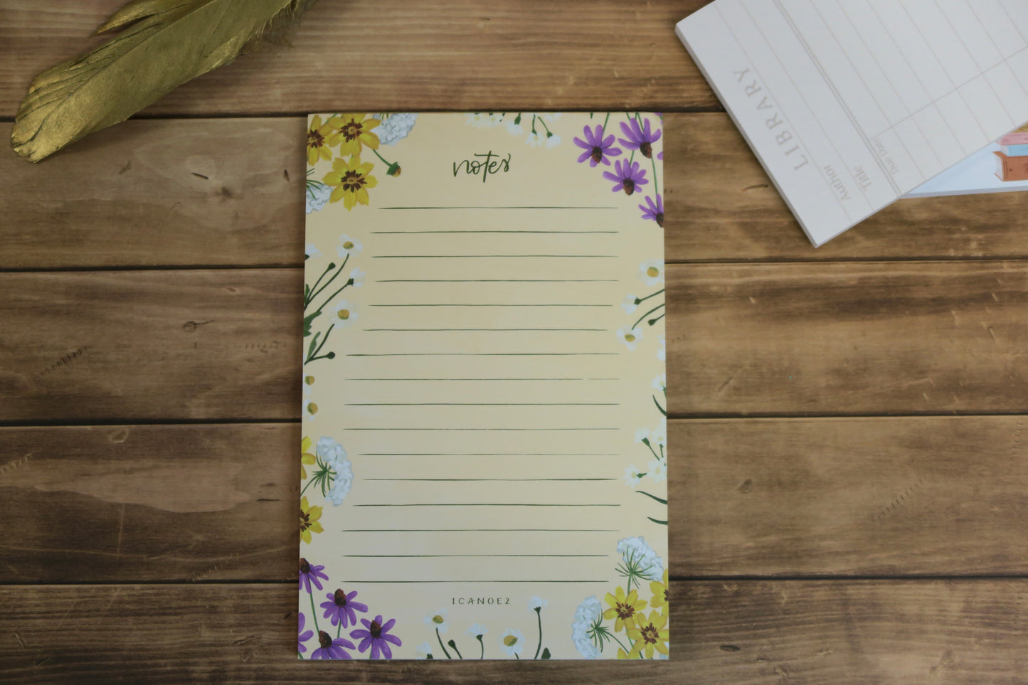 Summer Floral Notepad
