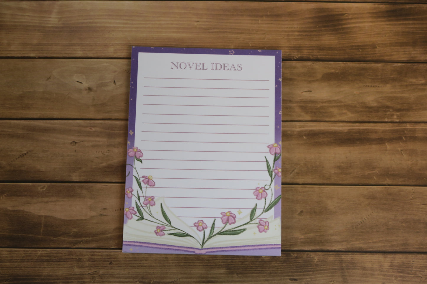 Novel Ideas Notepad
