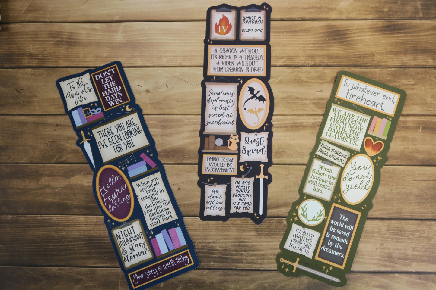 ACOTAR Quotes Gallery Bookmark