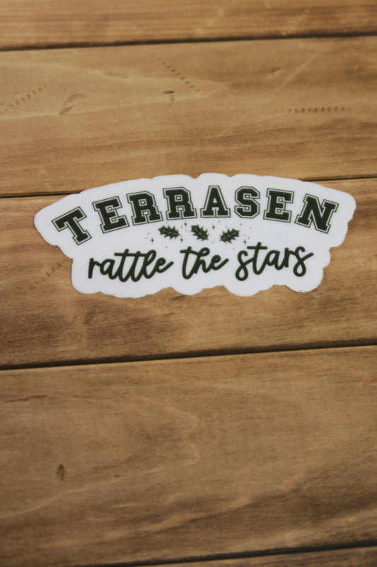 Terrasen Rattle The Stars Sticker