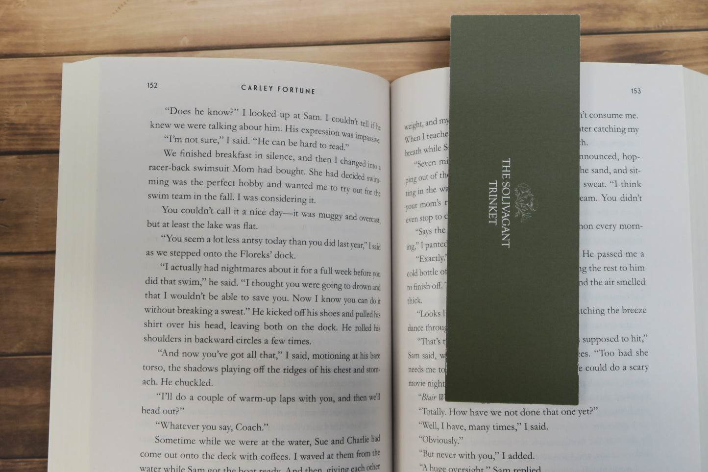 The Never Ending TBR Bookmark Green