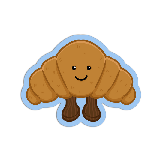 Croissant Stuffed Animal Sticker