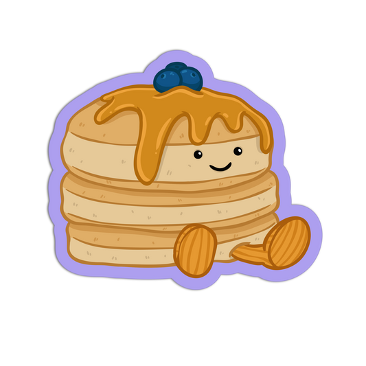 Pancake Stuffed Animal Sticker