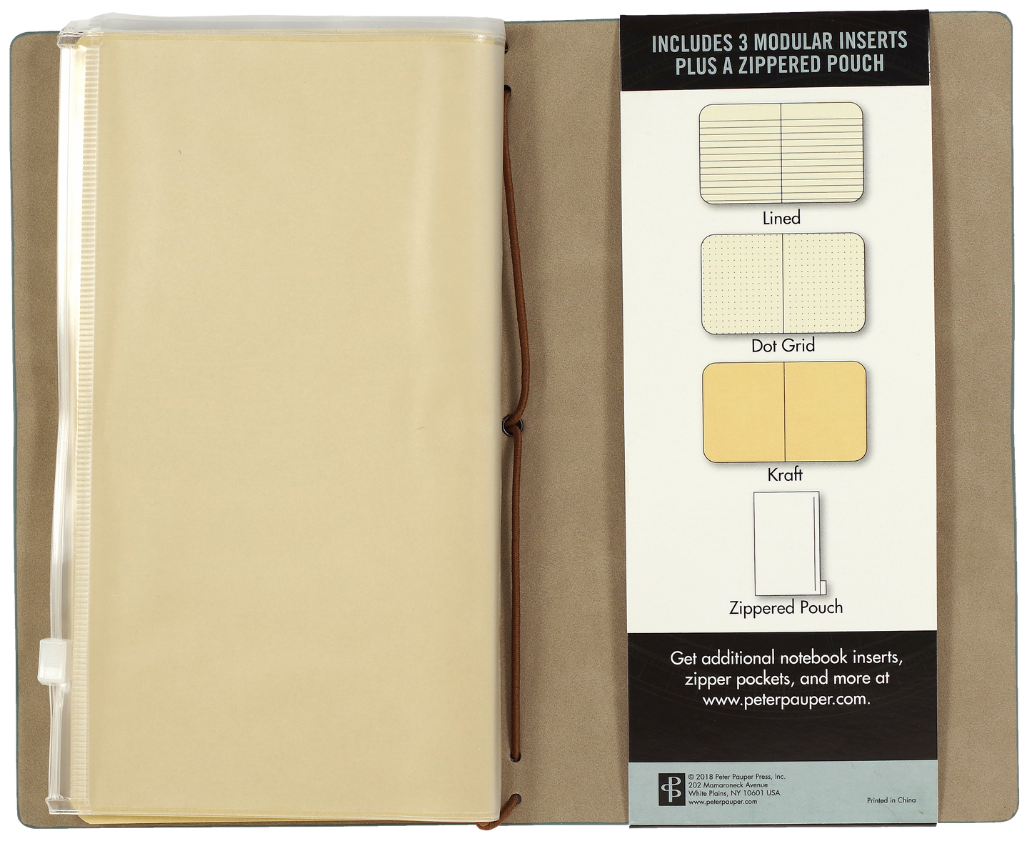 Light Blue Traveler's Journal