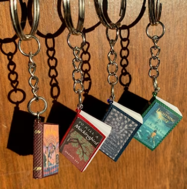 Pride and Prejudice Mini Book Keychain