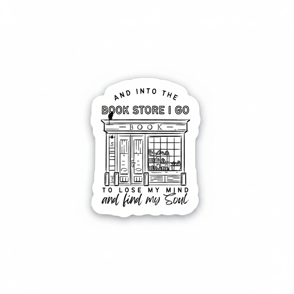 Bookstore Sticker