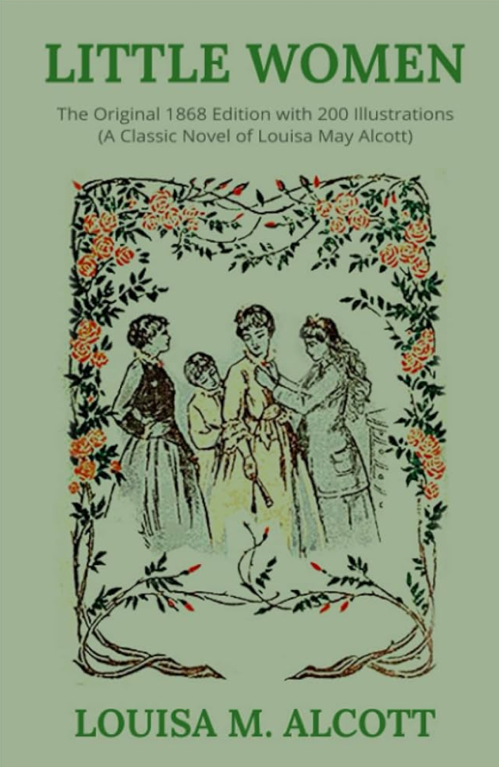 Little Women Mini Book Keychain