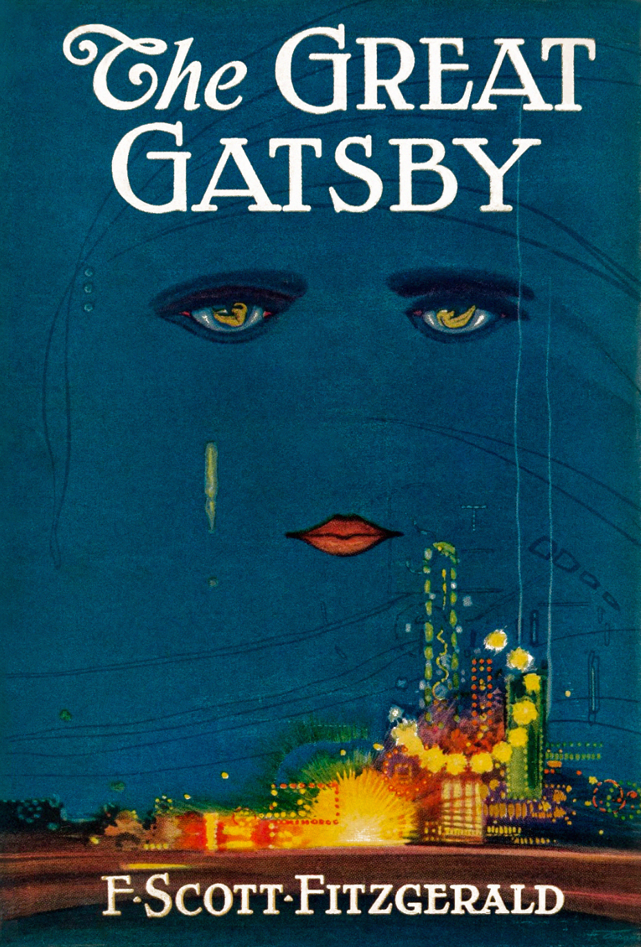 The Great Gatsby Mini Book Keychain
