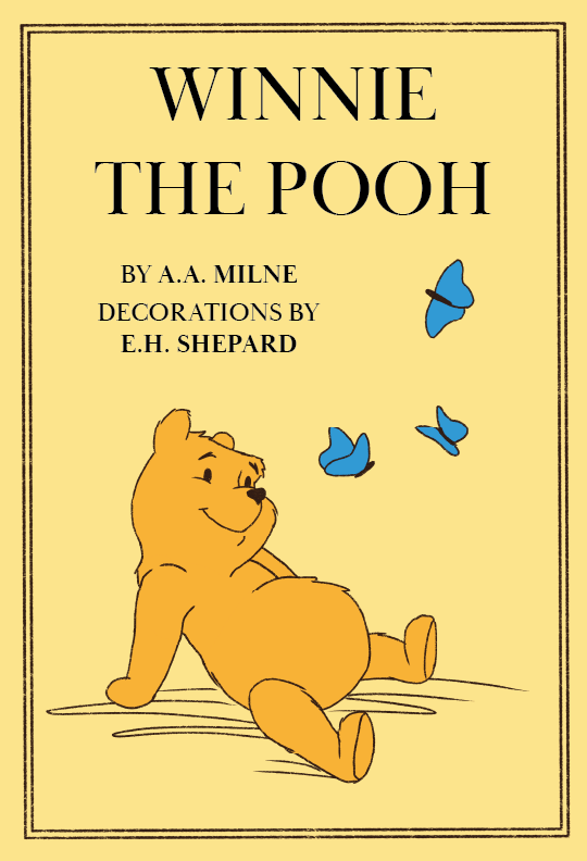 Winnie the Pooh Mini Book Keychain